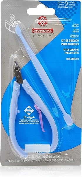 Alicate de Cutícula Mundial Azul