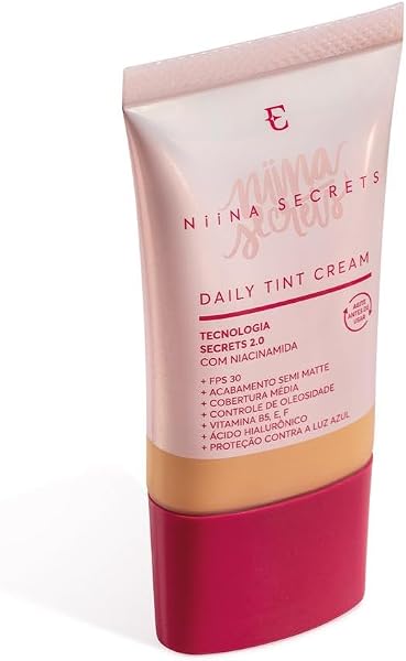 Base Líquida Daily Tint Cream Niina Secrets Eudora
