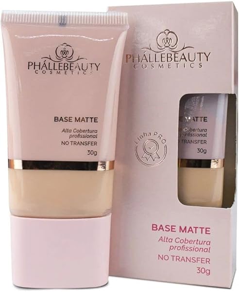 Base Matte Alta Cobertura Phallebeauty