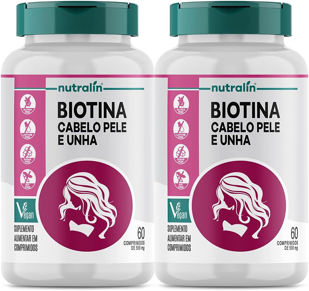 Biotina Nutralin Fortalecimento Cabelos