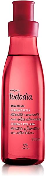 Body Splash Tododia Cereja e Avelã Natura