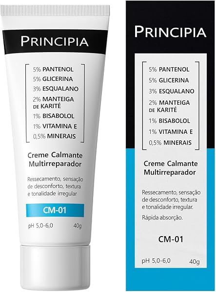 Creme Calmante Multirreparador Principia 40g