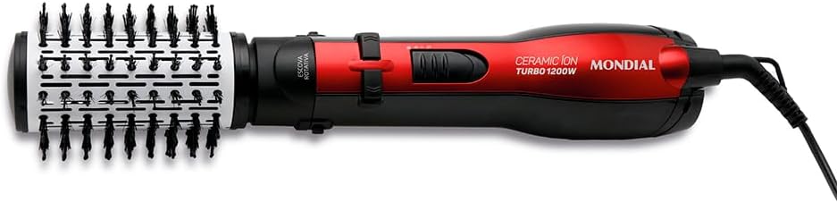 Escova Rotativa Ceramic Ion Turbo Mondial ER-09