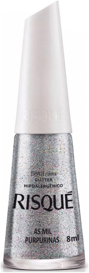 Esmalte Risqué Mil Purpurinas