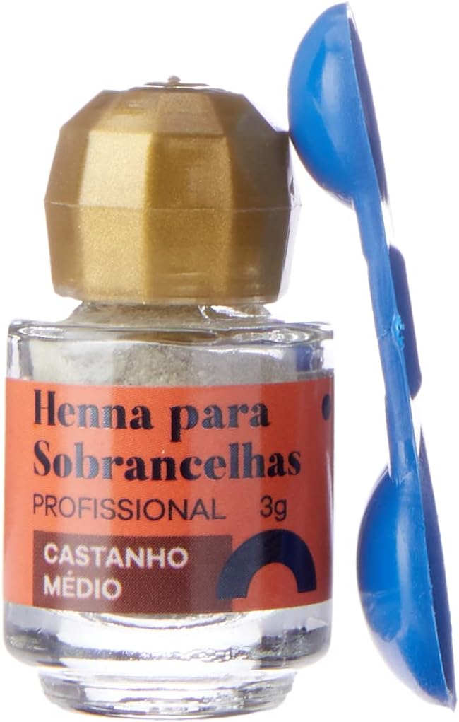 Henna Della Delle Castanho Médio 3g