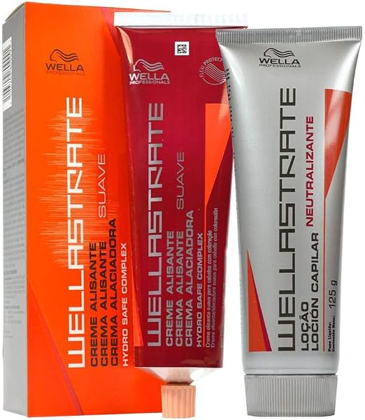 Kit Creme Alisante Suave Wellastrate + Loção Neutralizante