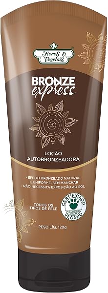 Loção Autobronzeadora Bronze Express Flores & Vegetais