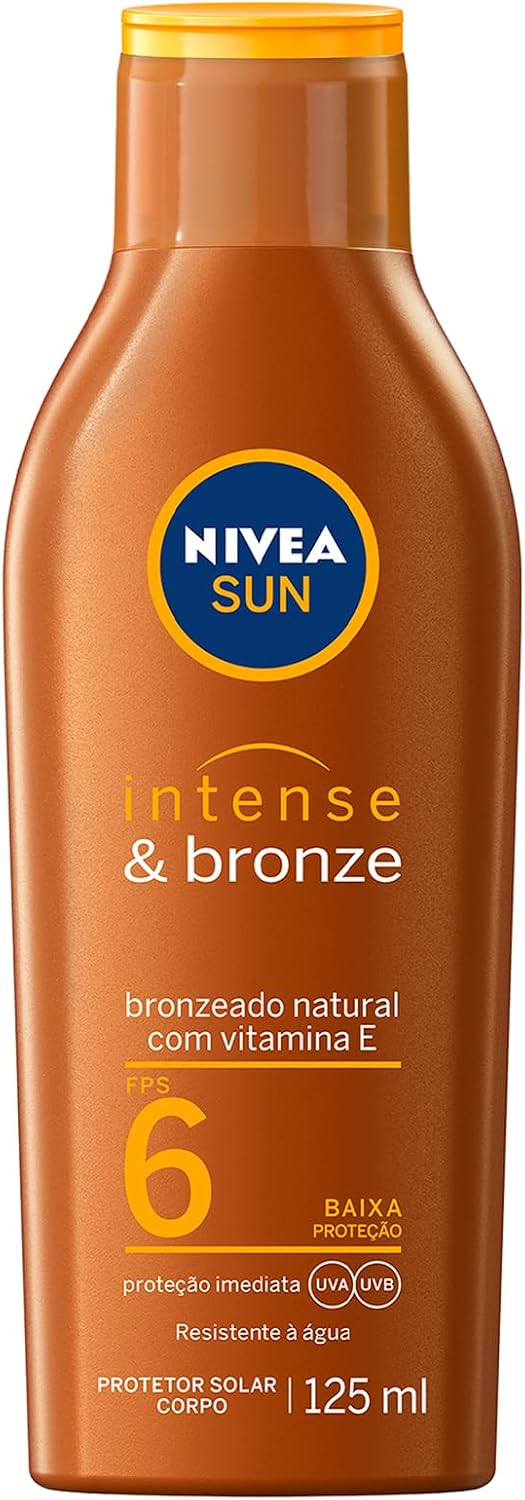 Loção Bronzeadora Nivea Sun Intense & Bronze