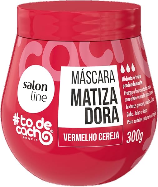 Máscara Matizadora Vermelho Cereja