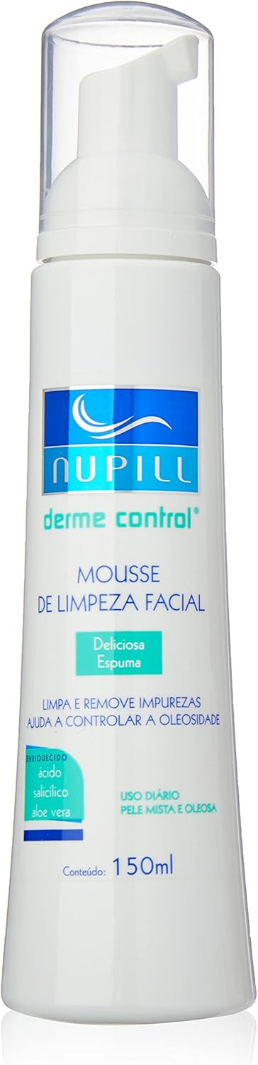 Mousse de Limpeza Facial Nupill