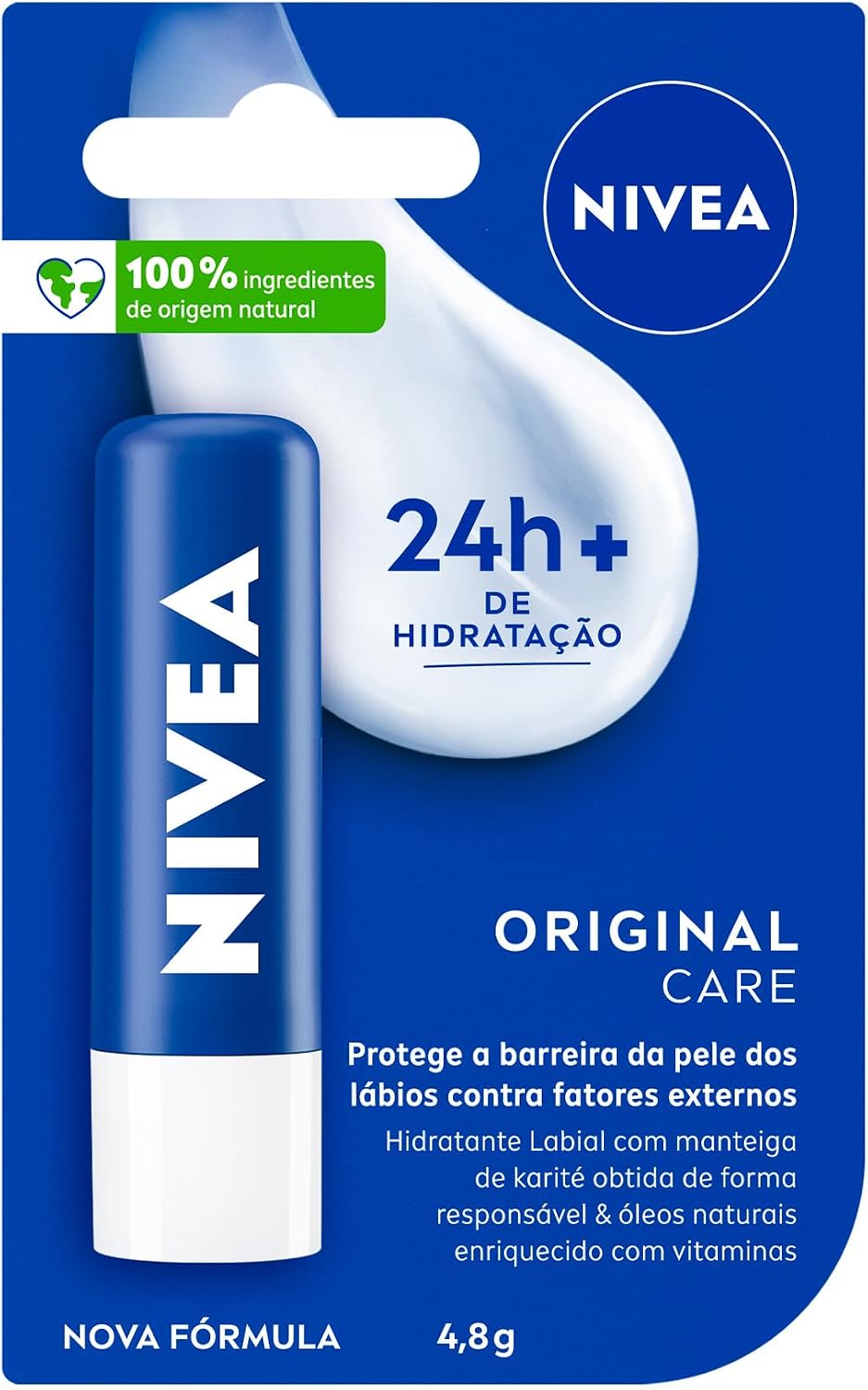 NIVEA Hidratante Labial Original Care
