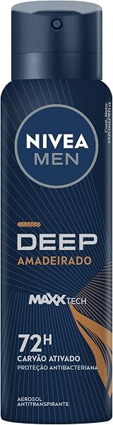 NIVEA MEN Antitranspirante Deep Amadeirado