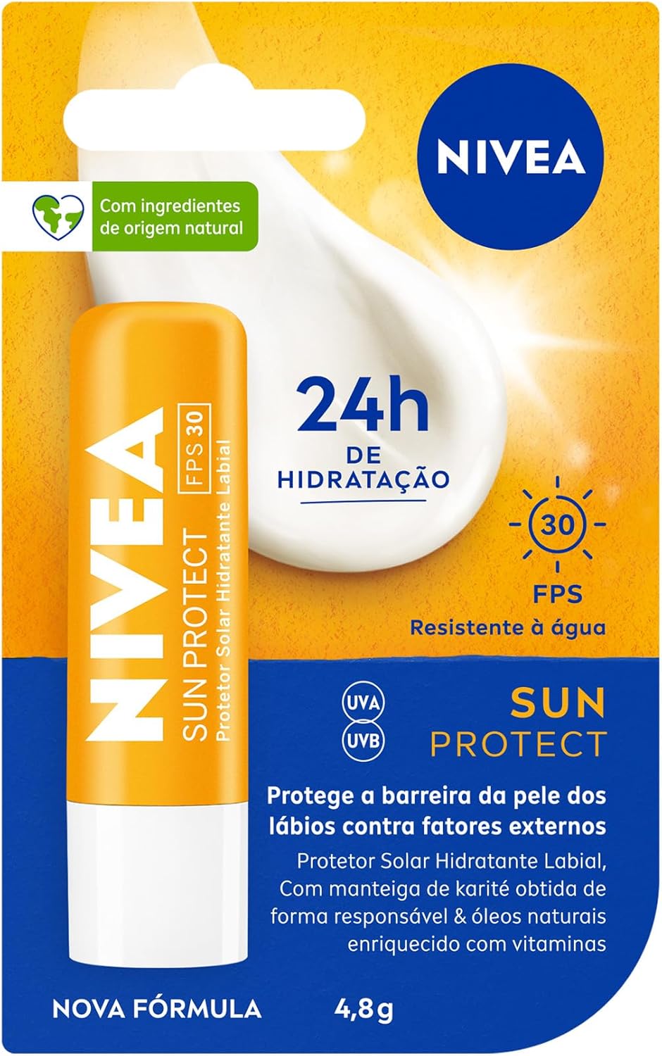 NIVEA Protetor Labial Sun Protect FPS 30