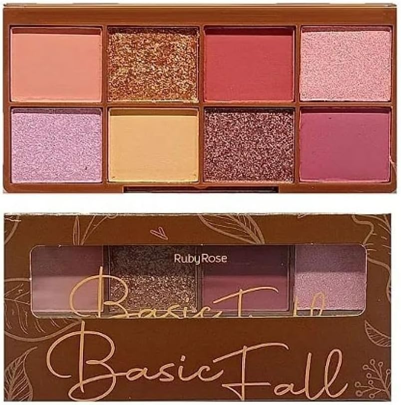 Paleta de Sombras Basic Fall Ruby Rose