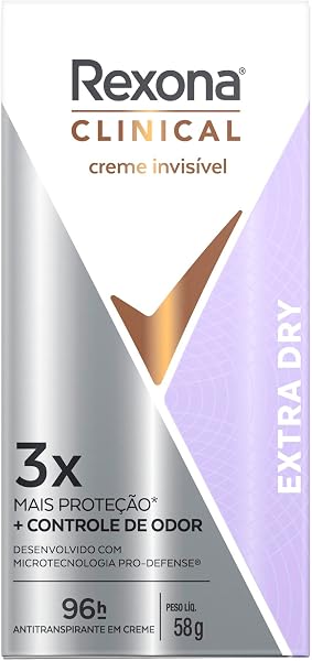 Rexona Clinical Antitranspirante Creme Extra Dry