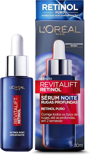 Sérum Retinol Noturno Antirrugas Revitalift L'Oréal Paris