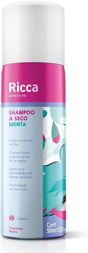 Shampoo a Seco Menta Ricca 50 ml