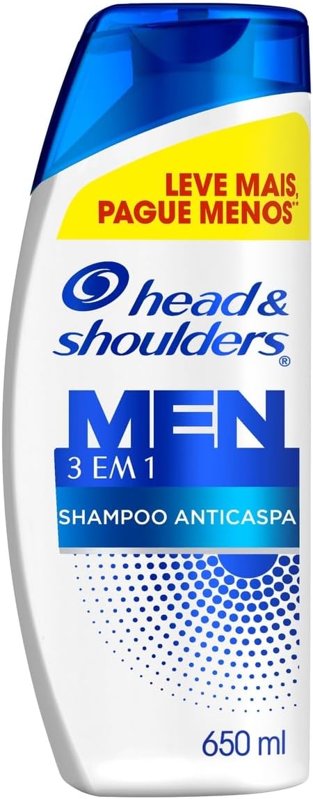 Shampoo Anticaspa Head & Shoulders Men 3 em 1
