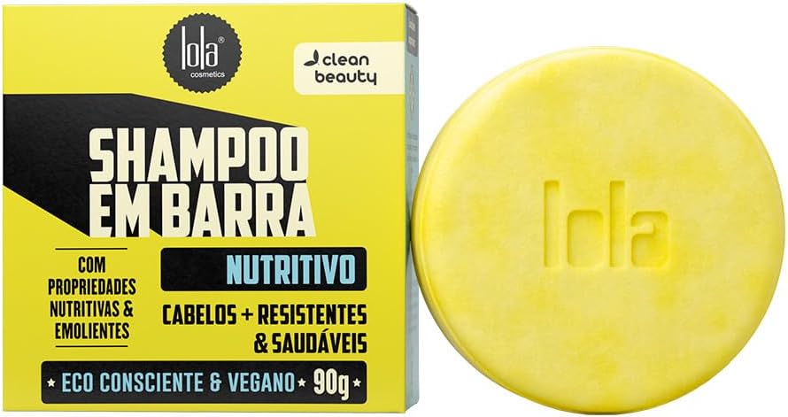 Shampoo em Barra Nutritivo Lola Cosmetics