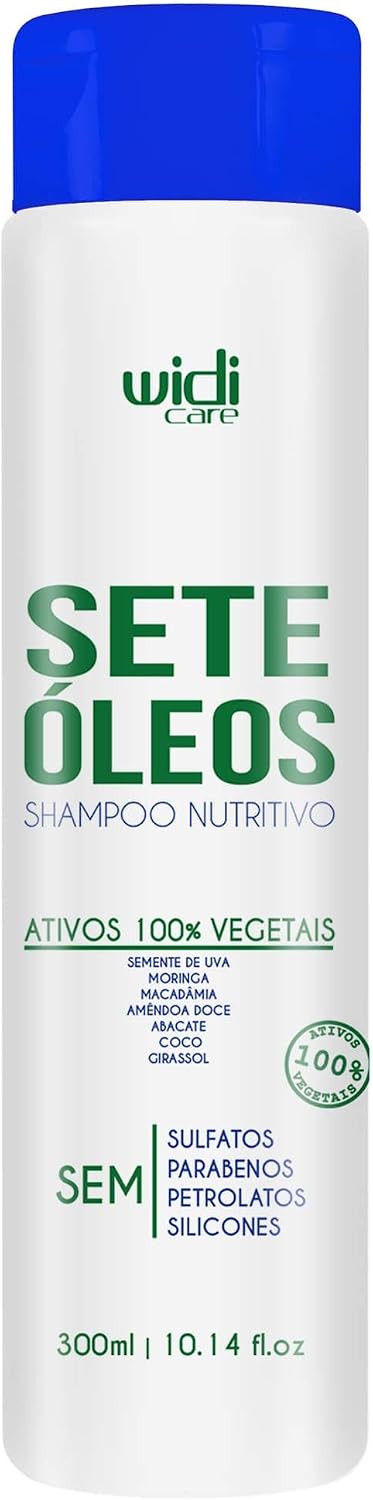 Shampoo Nutritivo Widi Care Sete Óleos