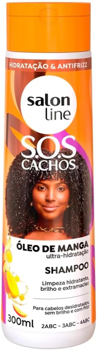 Shampoo Óleo de Manga S.O.S Cachos Salon Line