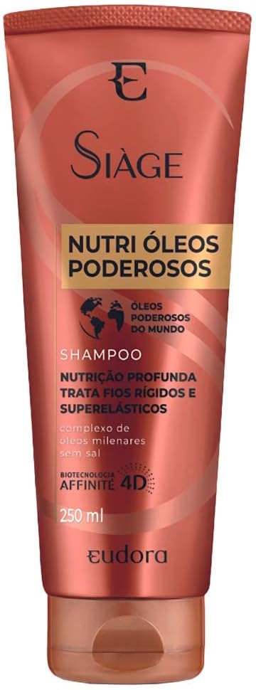 Shampoo Siàge Nutri Óleos Poderosos