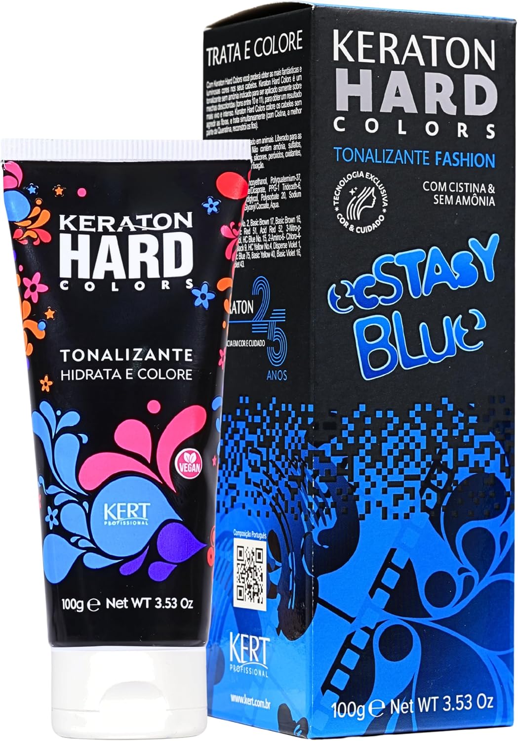 Tonalizante Keraton Hard Colors Ecstasy Blue